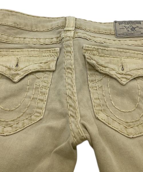 TRUE RELIGION（トゥルー レリジョン）TRUE RELIGION (トゥルー レリジョン) パンツ billy super t ベージュ サイズ:W28の古着・服飾アイテム
