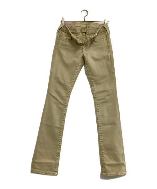 TRUE RELIGION（トゥルー レリジョン）TRUE RELIGION (トゥルー レリジョン) パンツ billy super t ベージュ サイズ:W28の古着・服飾アイテム