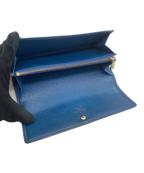LOUIS VUITTON（ルイ ヴィトン）LOUIS VUITTON (ルイ ヴィトン) 長財布 エピ ポルトモネ クレディ ブルーの古着・服飾アイテム