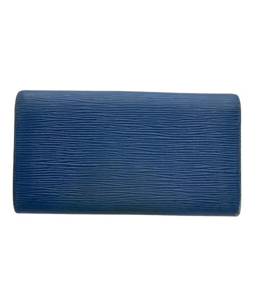 LOUIS VUITTON（ルイ ヴィトン）LOUIS VUITTON (ルイ ヴィトン) 長財布 エピ ポルトモネ クレディ ブルーの古着・服飾アイテム