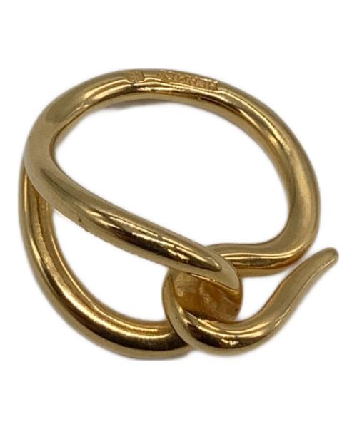 HERMES（エルメス）HERMES (エルメス) スカーフリング ジャンボ ゴールド サイズ:-の古着・服飾アイテム