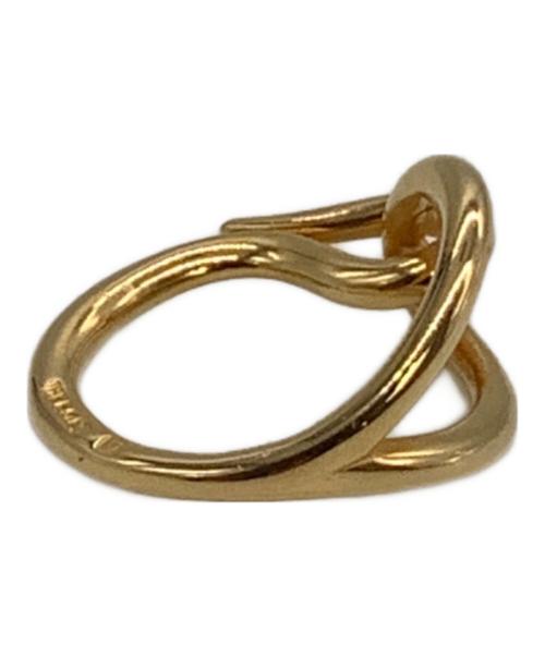 HERMES（エルメス）HERMES (エルメス) スカーフリング ジャンボ ゴールド サイズ:-の古着・服飾アイテム