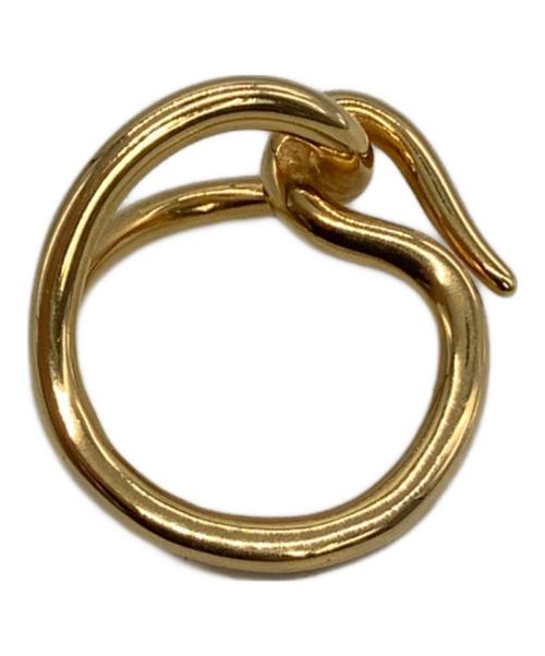 HERMES（エルメス）HERMES (エルメス) スカーフリング ジャンボ ゴールド サイズ:-の古着・服飾アイテム