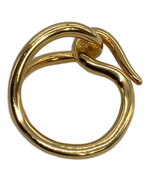 HERMES（エルメス）HERMES (エルメス) スカーフリング ジャンボ ゴールド サイズ:-の古着・服飾アイテム