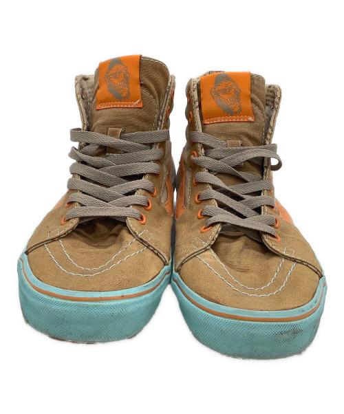 VANS（ヴァンズ）VANS (バンズ) ハイカットスニーカー ブラウン×ミント サイズ:US9.5の古着・服飾アイテム