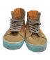 VANS (バンズ) ハイカットスニーカー ブラウン×ミント サイズ:US9.5：7000円