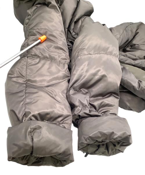 BALMAIN（バルマン）BALMAIN (バルマン) ブルーフォックスファー付きダウンジャケット ブラウン サイズ:Mの古着・服飾アイテム