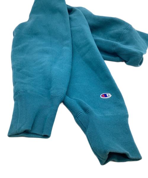 Champion（チャンピオン）Champion (チャンピオン) リバースウィーブスウェット 単色ロゴ カレッジロゴ ブルー サイズ:Mの古着・服飾アイテム