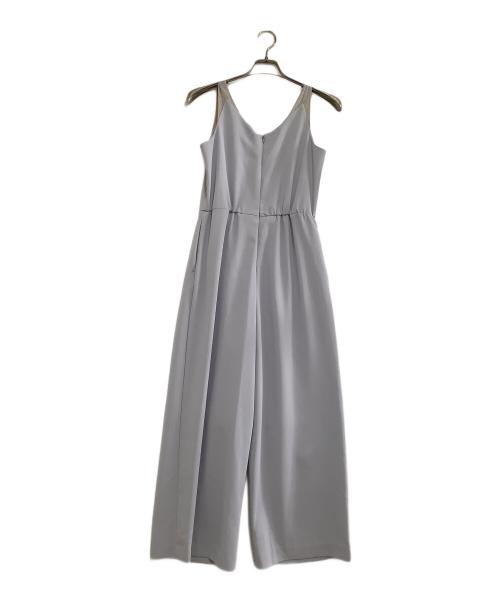 Ameri（アメリ）Ameri (アメリ) ノースリーブ・キャミソールワンピース 2WAY BIJOU RUFFLE TOP SET ROMPERS スカイブルー サイズ:Sの古着・服飾アイテム