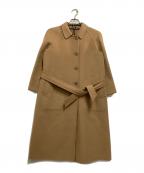 BURBERRYバーバリー）の古着「リバーシブルウールコート」｜ベージュ