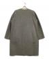 theory (セオリー) ノーカラーコート グレー サイズ:S：15000円