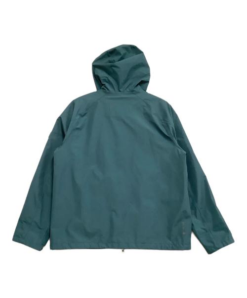 AIGLE（エーグル）AIGLE (エーグル) ジップジャケット　GORE-TEX ゴアテックス 防風 撥水 2レイヤーフーデッドジャケット ブルー サイズ:XLの古着・服飾アイテム