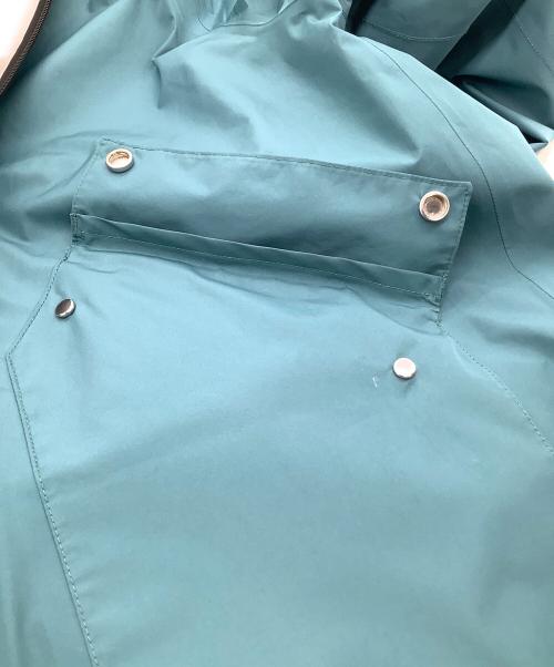 AIGLE（エーグル）AIGLE (エーグル) ジップジャケット　GORE-TEX ゴアテックス 防風 撥水 2レイヤーフーデッドジャケット ブルー サイズ:XLの古着・服飾アイテム