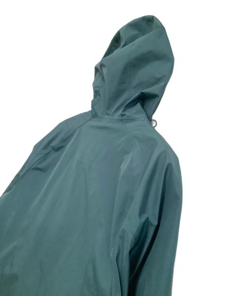 AIGLE（エーグル）AIGLE (エーグル) ジップジャケット　GORE-TEX ゴアテックス 防風 撥水 2レイヤーフーデッドジャケット ブルー サイズ:XLの古着・服飾アイテム