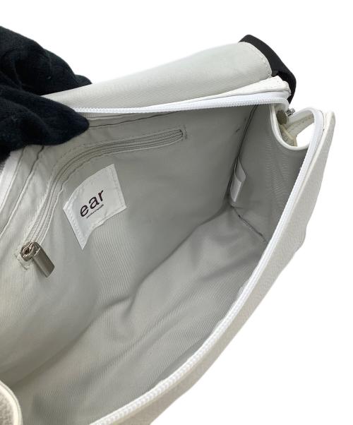 ear PAPILLONNER（イアパピヨネ）ear PAPILLONNER (イアパピヨネ) ショルダーバッグ　柄ワイドテープショルダーバッグ ホワイトの古着・服飾アイテム