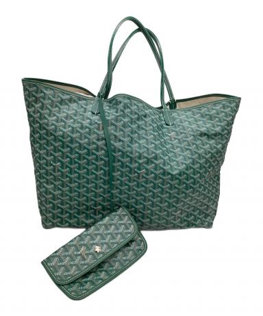 ゴヤール　グリーン　トートバッグ 中古・古着通販】GOYARD (ゴヤール) トートバッグ グリーン｜ブランド