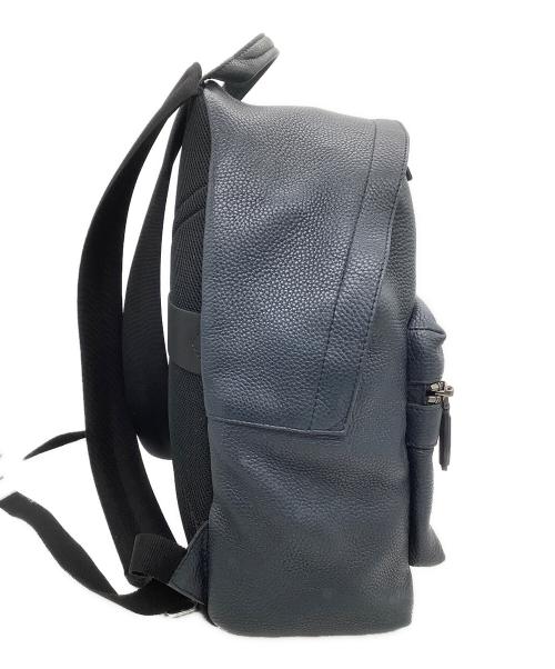 Salvatore Ferragamo（サルヴァトーレ フェラガモ）Salvatore Ferragamo (サルヴァトーレ フェラガモ) レザーバックパック ネイビーの古着・服飾アイテム