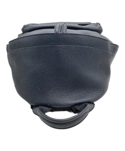 Salvatore Ferragamo（サルヴァトーレ フェラガモ）Salvatore Ferragamo (サルヴァトーレ フェラガモ) レザーバックパック ネイビーの古着・服飾アイテム