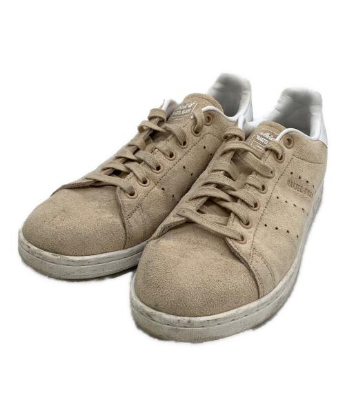 adidas（アディダス）adidas (アディダス) ローカットスニーカー　STANSMITH ベージュ サイズ:26の古着・服飾アイテム