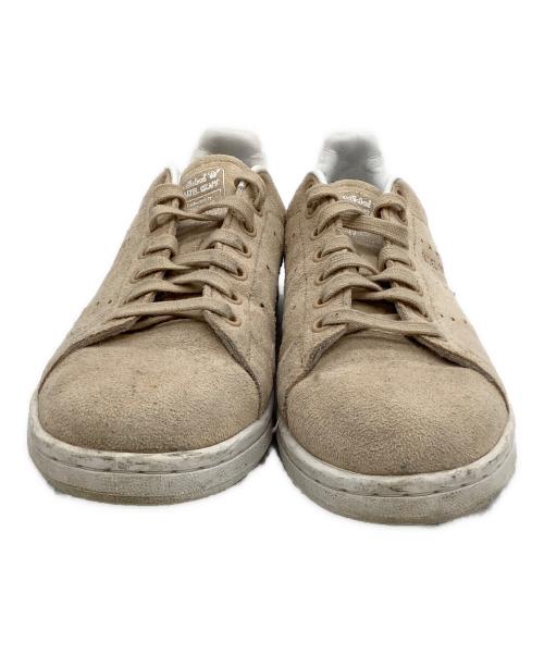 adidas（アディダス）adidas (アディダス) ローカットスニーカー　STANSMITH ベージュ サイズ:26の古着・服飾アイテム