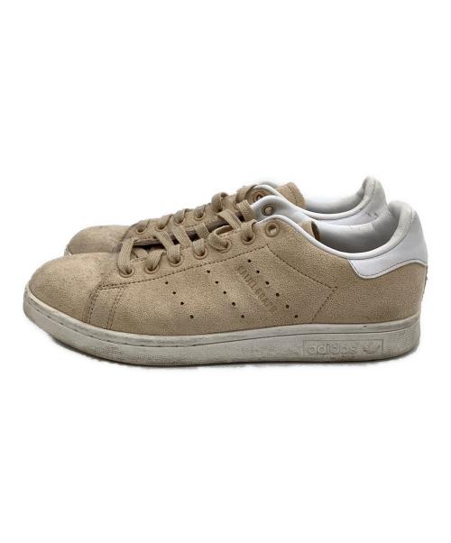 adidas（アディダス）adidas (アディダス) ローカットスニーカー　STANSMITH ベージュ サイズ:26の古着・服飾アイテム