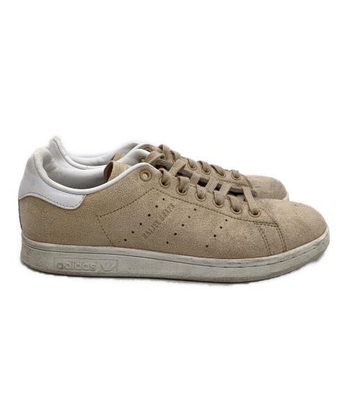 adidas（アディダス）adidas (アディダス) ローカットスニーカー　STANSMITH ベージュ サイズ:26の古着・服飾アイテム