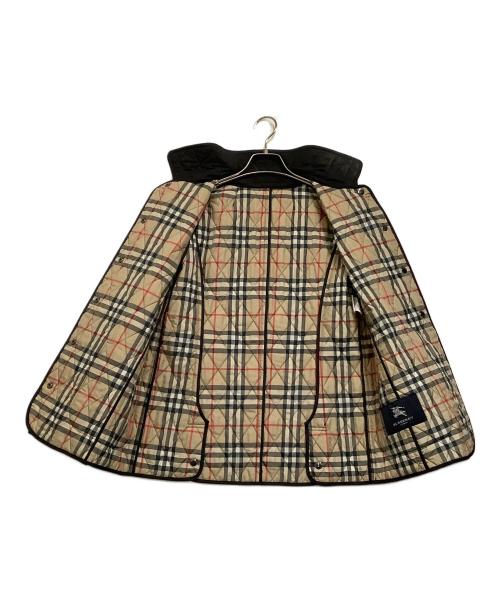 BURBERRY LONDON（バーバリーロンドン）BURBERRY LONDON (バーバリーロンドン) キルティングジャケット 裏地ノバチェック ブラック サイズ:9の古着・服飾アイテム