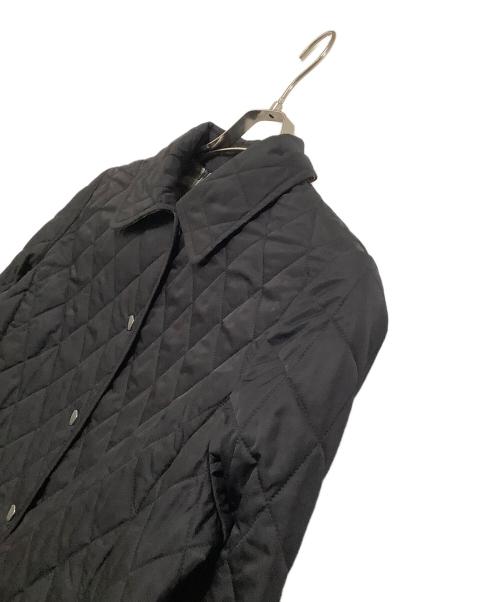 BURBERRY LONDON（バーバリーロンドン）BURBERRY LONDON (バーバリーロンドン) キルティングジャケット 裏地ノバチェック ブラック サイズ:9の古着・服飾アイテム