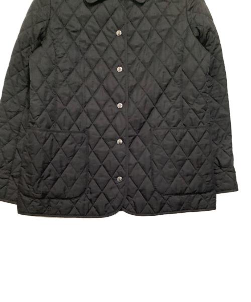 BURBERRY LONDON（バーバリーロンドン）BURBERRY LONDON (バーバリーロンドン) キルティングジャケット 裏地ノバチェック ブラック サイズ:9の古着・服飾アイテム