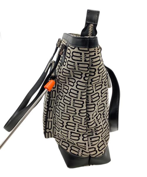 BALENCIAGA（バレンシアガ）BALENCIAGA (バレンシアガ) トートバッグ ベージュ×ブラックの古着・服飾アイテム