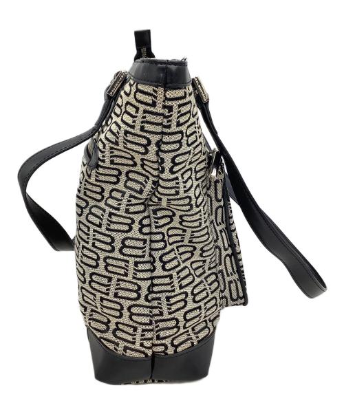 BALENCIAGA（バレンシアガ）BALENCIAGA (バレンシアガ) トートバッグ ベージュ×ブラックの古着・服飾アイテム