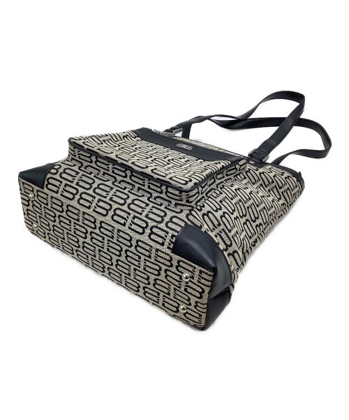 BALENCIAGA（バレンシアガ）BALENCIAGA (バレンシアガ) トートバッグ ベージュ×ブラックの古着・服飾アイテム