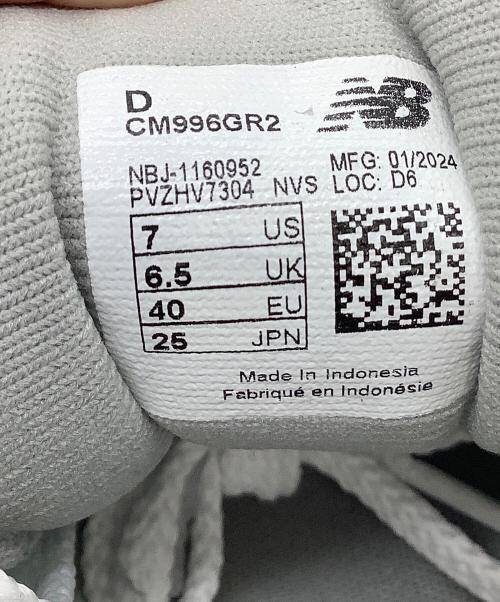 NEW BALANCE（ニューバランス）NEW BALANCE (ニューバランス) スニーカー グレー サイズ:25の古着・服飾アイテム