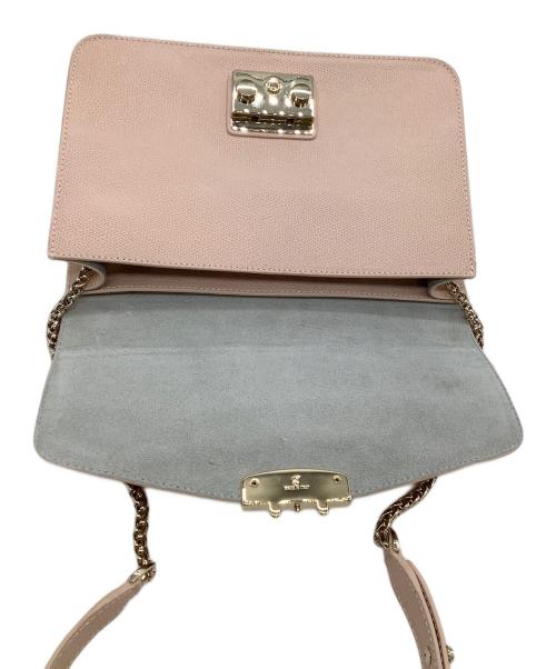 FURLA（フルラ）FURLA (フルラ) チェーンショルダーバッグ 	メトロポリス ピンクの古着・服飾アイテム