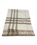 BURBERRYバーバリー）の古着「マフラー チェック」｜アイボリー