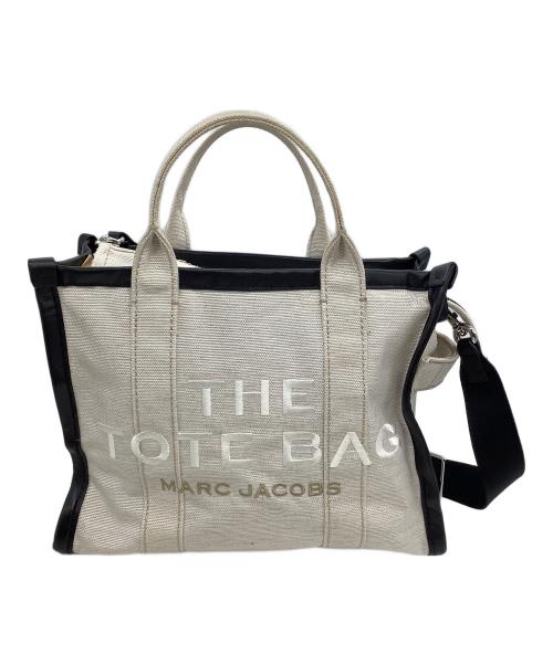 MARC JACOBS（マークジェイコブズ）MARC JACOBS (マークジェイコブズ) 2WAYショルダーバッグ ナチュラル×ブラックの古着・服飾アイテム