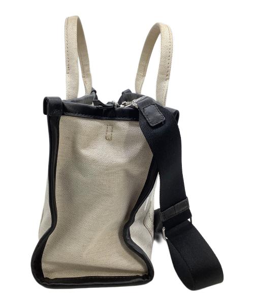 MARC JACOBS（マークジェイコブズ）MARC JACOBS (マークジェイコブズ) 2WAYショルダーバッグ ナチュラル×ブラックの古着・服飾アイテム