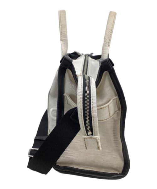 MARC JACOBS（マークジェイコブズ）MARC JACOBS (マークジェイコブズ) 2WAYショルダーバッグ ナチュラル×ブラックの古着・服飾アイテム