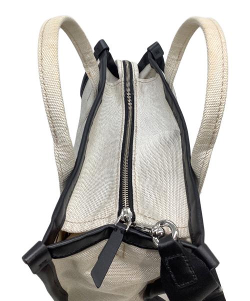 MARC JACOBS（マークジェイコブズ）MARC JACOBS (マークジェイコブズ) 2WAYショルダーバッグ ナチュラル×ブラックの古着・服飾アイテム