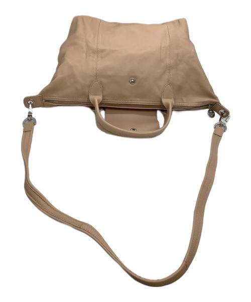 LONGCHAMP（ロンシャン）LONGCHAMP (ロンシャン) トートバッグ ベージュの古着・服飾アイテム
