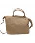 LONGCHAMP (ロンシャン) トートバッグ ベージュ：13000円