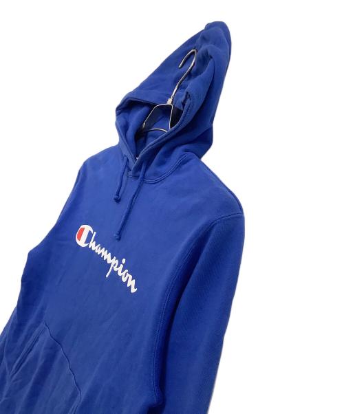 Champion（チャンピオン）Champion (チャンピオン) ロゴスウェット ブルー サイズ:Lの古着・服飾アイテム