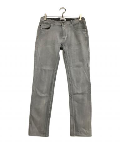 STONE  グレー コットンジーンズ 1014011290328014_01_3404w.jpeg