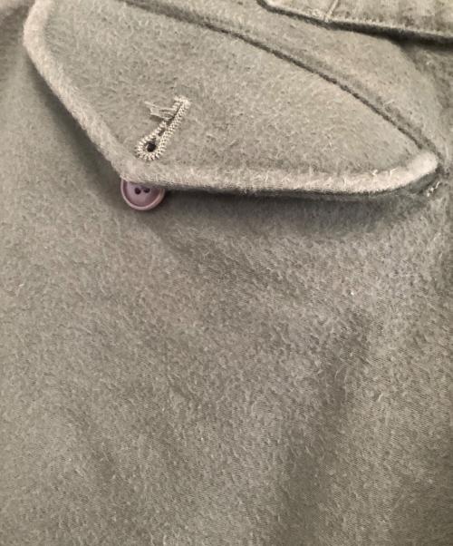 COMOLI（コモリ）COMOLI (コモリ) パンツ　モールスキン バックストラップパンツ グリーン サイズ:2の古着・服飾アイテム