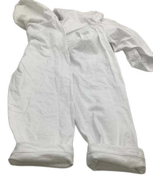 GROUND Y（グラウンドワイ）GROUND Y (グラウンドワイ) 長袖Tシャツ ホワイト×ブラック サイズ:3の古着・服飾アイテム