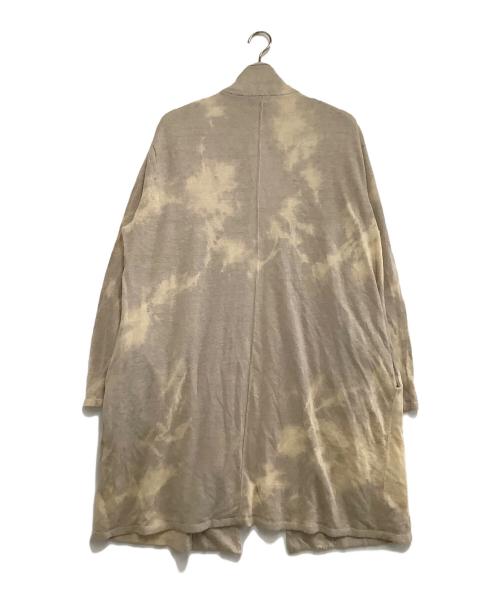 ハラダマニア（ハラダマニア）ハラダマニア (ハラダマニア) ESTNATION (エストネーション) 薄手カーディガン ベージュ サイズ:Lの古着・服飾アイテム