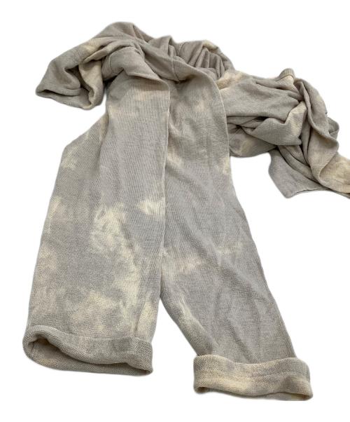 ハラダマニア（ハラダマニア）ハラダマニア (ハラダマニア) ESTNATION (エストネーション) 薄手カーディガン ベージュ サイズ:Lの古着・服飾アイテム