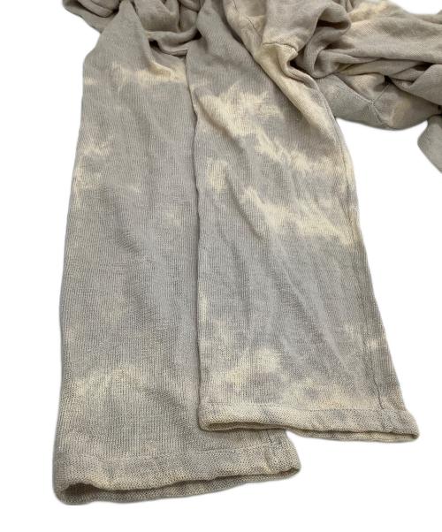 ハラダマニア（ハラダマニア）ハラダマニア (ハラダマニア) ESTNATION (エストネーション) 薄手カーディガン ベージュ サイズ:Lの古着・服飾アイテム