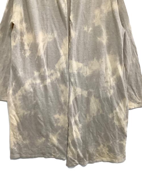 ハラダマニア（ハラダマニア）ハラダマニア (ハラダマニア) ESTNATION (エストネーション) 薄手カーディガン ベージュ サイズ:Lの古着・服飾アイテム