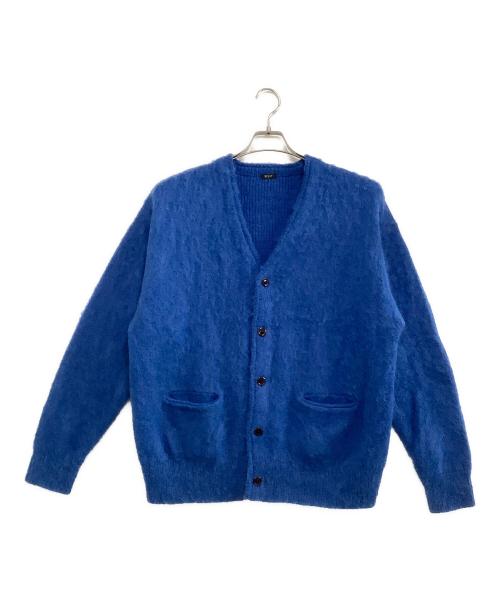 Wild Life Tailor（ワイルドライフテイラー）Wild Life Tailor (ワイルドライフテイラー) 厚手カーディガン ブルー サイズ:Lの古着・服飾アイテム